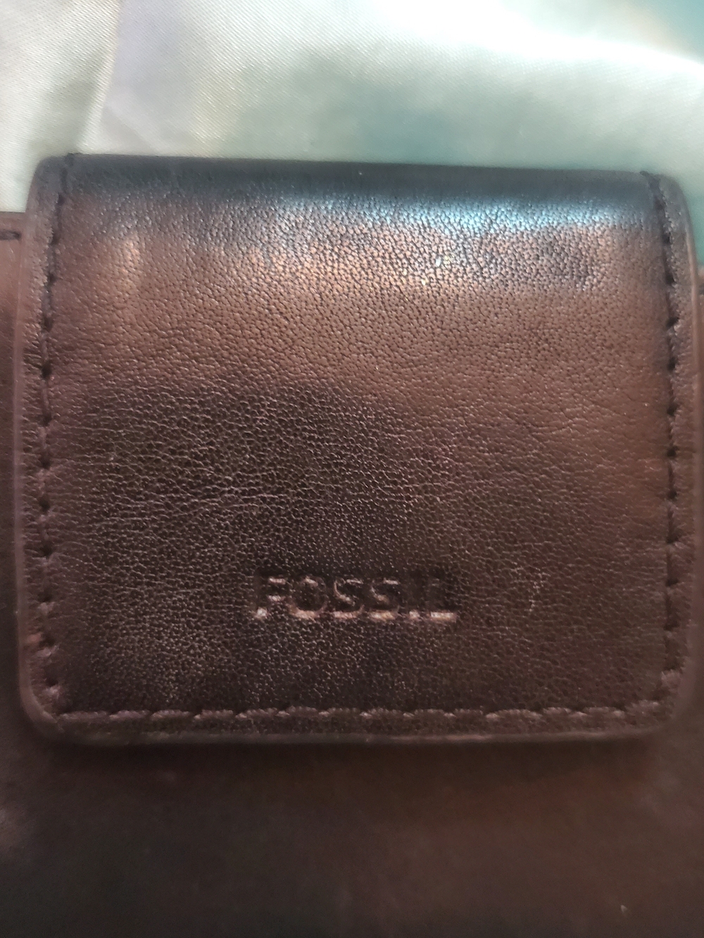 Fossil Women's Black Leather Wallet NWT